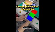 Changing Samsung A51's flex cable in several minutes.