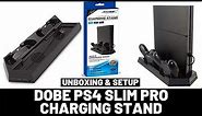 PS4 Fat PS4 SLIM PS4 Pro Vertical stand unboxing & setup