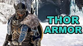 Assassin's Creed Valhalla - How To Get Thor's Armor Complete Set (God of Thunder)