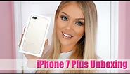 IPHONE 7 PLUS GOLD UNBOXING + REVIEW
