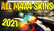 ALL M4A4 SKINS SHOWCASE WITH PRICES (2021) - CS:GO