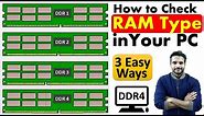 3 Ways to Check if RAM Type is DDR , DDR2, DDR3 or DDR4 in Windows PC | in Hindi