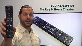 LG AKB73596101 Blu-Ray & Home Theater System Remote - www.ReplacementRemotes.com