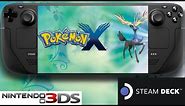 Pokémon X - Steam Deck Gameplay (Citra)