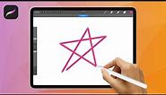 Draw Perfectly Straight Lines with Procreate for iPad