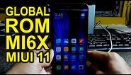 Cara Install ROM Global Xiaomi MI6X Wayne | Flash Global ROM MIUI 11