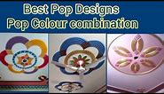 Best Pop Design | Minus Plus Pop Design | Simple Pop Design | Pop Colour combination | Pop Colour