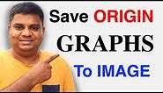 How to Save a Graph as an Image in Origin to Word or Powerpoint