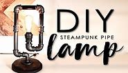 How to Make an Industrial Steampunk Pipe Lamp