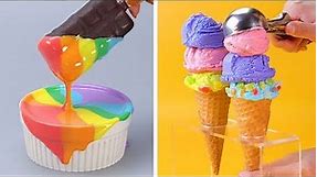 Awesome Creative Ice Cream Cone Recipes For Your Family | So Yummy Dessert Tutorials | So Tasty Cake