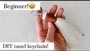 DIY Tassel Keychain | EASY | BEGINNER