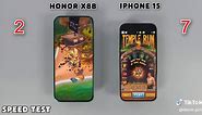 Speedtest HONOR X8B vs iPhone 15 | Battle of the Titans!