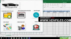 How to use MS Excel to Run Your Car Repair Service Shop?