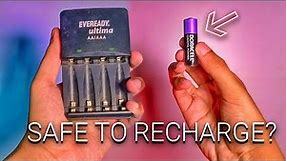 Are Alkaline Batteries Safe to Recharge?