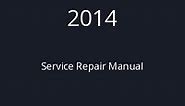 2014 Nissan Sentra Service Repair Manual PDF | ServicingManuals