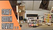 Craft Fair BOOTH REVIEW - Ep. 18 - Vendor Booth Display Ideas