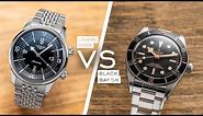 Two Of The Best Heritage Dive Watches Under $4k - Tudor Black Bay 58 vs. Longines Legend Diver 39mm