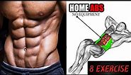 8 Pack Abs Workout At Home 💪 How To Get a 8 pack