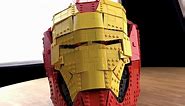 LIFE-SIZE LEGO IRON MAN HELMET