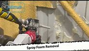 Spray Foam Removal