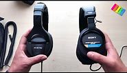 Sennheiser HD 280 Pro vs Sony MDR-7506 // Comparison Review In-Depth | Pick Your Favorite Headphones