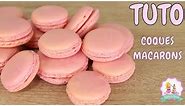 ♡• RECETTE COQUES DE MACARONS MERINGUE FRANCAISE FACILE ET INRATABLE •♡