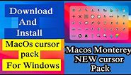 How to Download and Install macOS big Sur cursor for Windows | Download Mac cursors for windows
