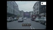 Busy Glasgow in the 1960s, HD from 35mm