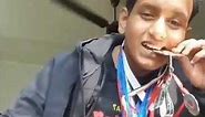Boy Showing His Medals Meme Template