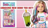 Unboxing Opening Review New Boba Bubble Tea Shop Set & Abby My Life As MLA AG American Girl Dolls