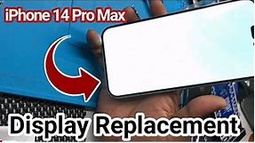 iPhone 14 Pro Max Display Replacement; iPhone 14 Pro Max NO image/Blank Screen Issue Fix