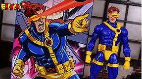 Marvel Legends CYCLOPS Retro VHS X-Men 90's Animated Series Figure Review