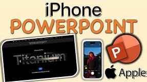 FREE ‼️ iPhone Themed PowerPoint Template 📞 iPhone Ad Animation 🔥