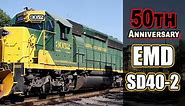 [GL][T-339] The Greatest Diesel Locomotive in History.. EMD SD40-2 50TH ANNIVERSARY (Full Series)