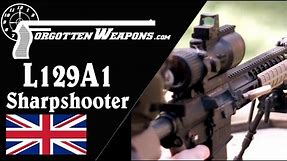 British L129A1 Sharpshooter Rifle