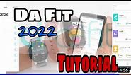 How To SetUp Da Fit Smart Watch | DaFit App Tutorial Video 2022 How to connect with watch ⌚️