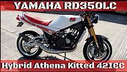 Yamaha RD350LC Hybrid Athena Kitted 421cc 2 stroke classic motorcycle