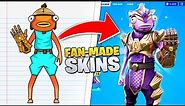 I turned *FAN-CONCEPTS* into REAL Fortnite Skins!
