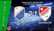 FK BUDUĆNOST Srpska Crnja - OFK PROLETER Banatski Karlovac (Highlights) [23.09.2023.]