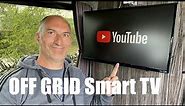 How to connect a Mains TV direct to 12v DC - Off Grid Living