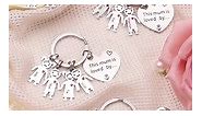 This mum is loved by...🎁❤️Personalized Keychain for mum
