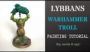 Warhammer troll painting tutorial