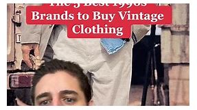 The top 5 1990s brands to buy vintage clothing from right now. The 90e are back in style and these brands will help you achieve a real deal old money aesthetic on the low. From Ralph Lauren to J.Crew and beyond these are the brands that have high quality vintage items that are fashion relevant and stylish and will help you look your best for the next several decades. #style #fashion #vintage #greenscreen