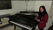 How to Open a Grand Piano : Piano Lessons