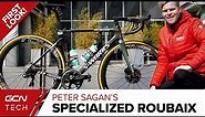 Peter Sagan's New Specialized Roubaix | BORA-Hansgrohe's Pro Bike For Paris - Roubaix