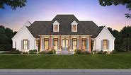 House Plan 4534-00074 - French Country Plan: 3,500 Square Feet, 4 Bedrooms, 3.5 Bathrooms