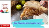 How to make a Pie from Dehydrated Apples (2022)