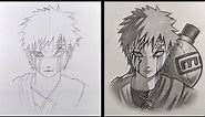 How to Draw Gaara - [Naruto] | Step by step