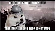WW1 French Doge Meme