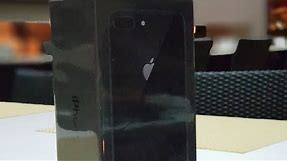 iPhone 8 Plus 256GB Black, First Raw Unboxing in UAE/Dubai